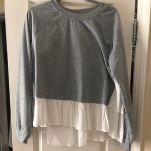 Boutique sweatshirt/blouse